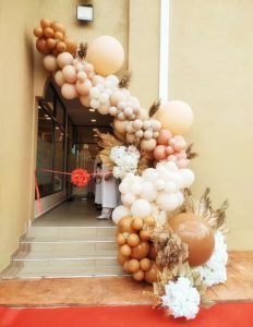 Boho Neutral Balloon Garland 
