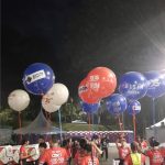 Wonder Balloon & POS Malaysia Fun Run Pacer Balloons and Inflatable Arch