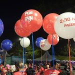 Wonder Balloon & POS Malaysia Fun Run Pacer Balloons and Inflatable Arch