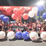 Wonder Balloon & POS Malaysia Fun Run Pacer Balloons and Inflatable Arch