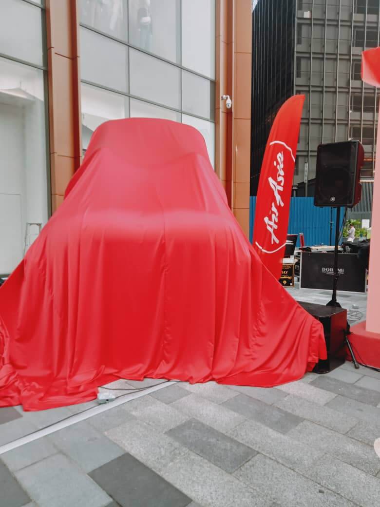 AirAsia - Giant inflatable cabin seat replica to be revealed at the Kuala Lumpur launch