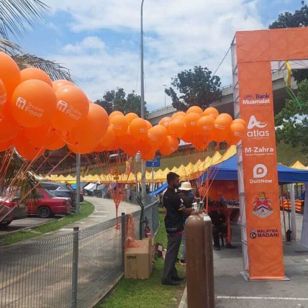 ShopeeFood Helium Balloon Giveaway by Wonder Balloons Malaysia