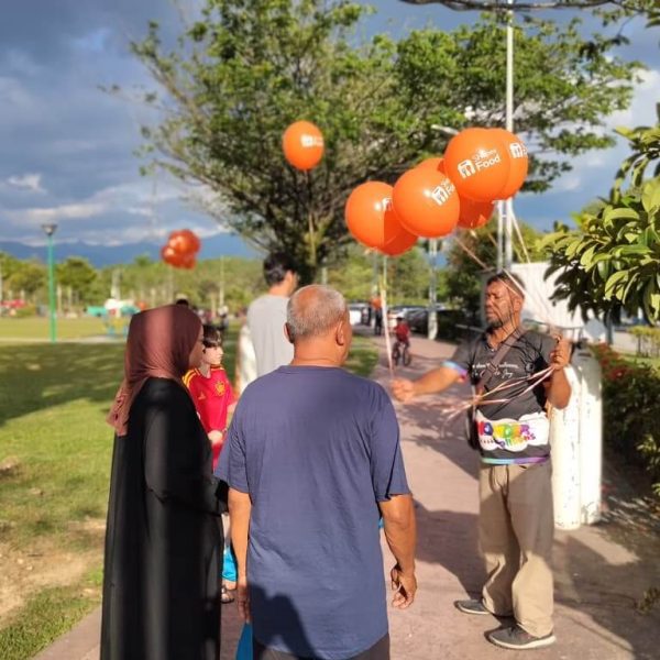 ShopeeFood Helium Balloon Giveaway by Wonder Balloons Malaysia