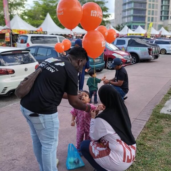 ShopeeFood Helium Balloon Giveaway by Wonder Balloons Malaysia
