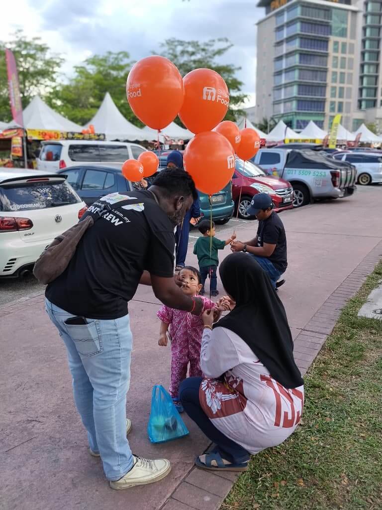 ShopeeFood Helium Balloon Giveaway by Wonder Balloons Malaysia
