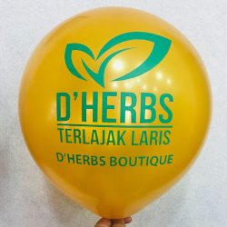 D'Herbs Balloon Printing
